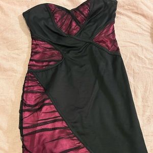 Bebe Addiction midi dress